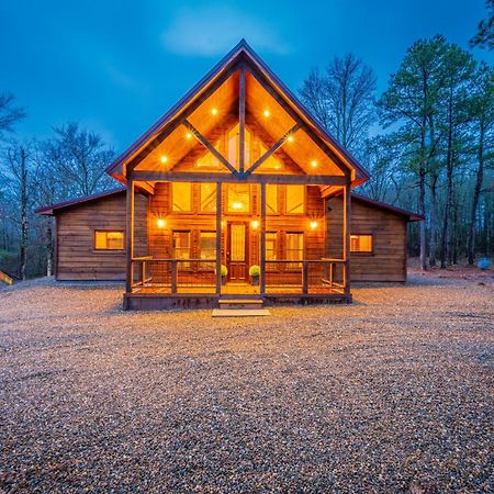 The Luxurious Blue Sky Lodge Is Epic! Broken Bow Eksteriør bilde