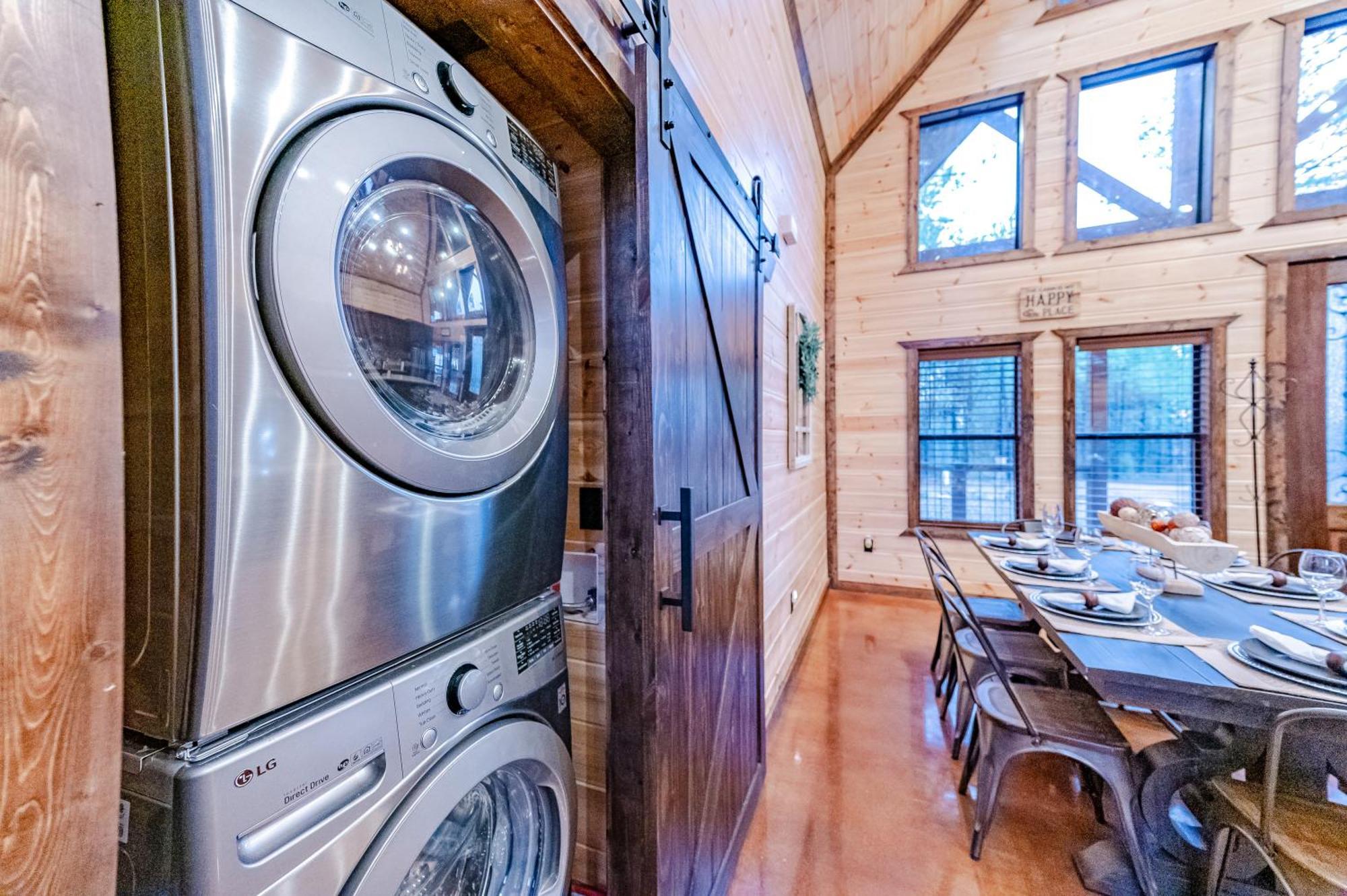 The Luxurious Blue Sky Lodge Is Epic! Broken Bow Eksteriør bilde