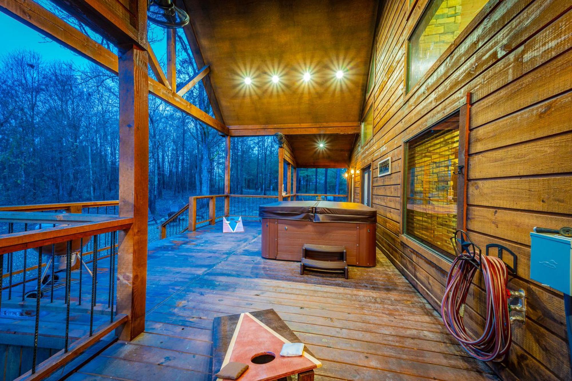 The Luxurious Blue Sky Lodge Is Epic! Broken Bow Eksteriør bilde